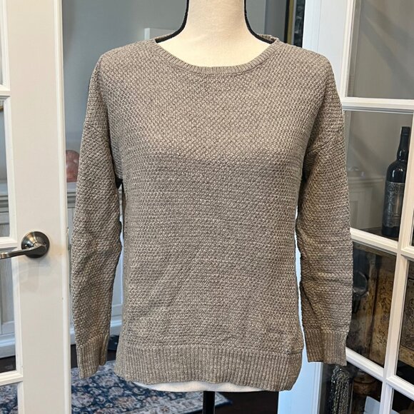 Lauren Ralph Lauren Taupe Boatneck Sweater - Picture 2 of 8